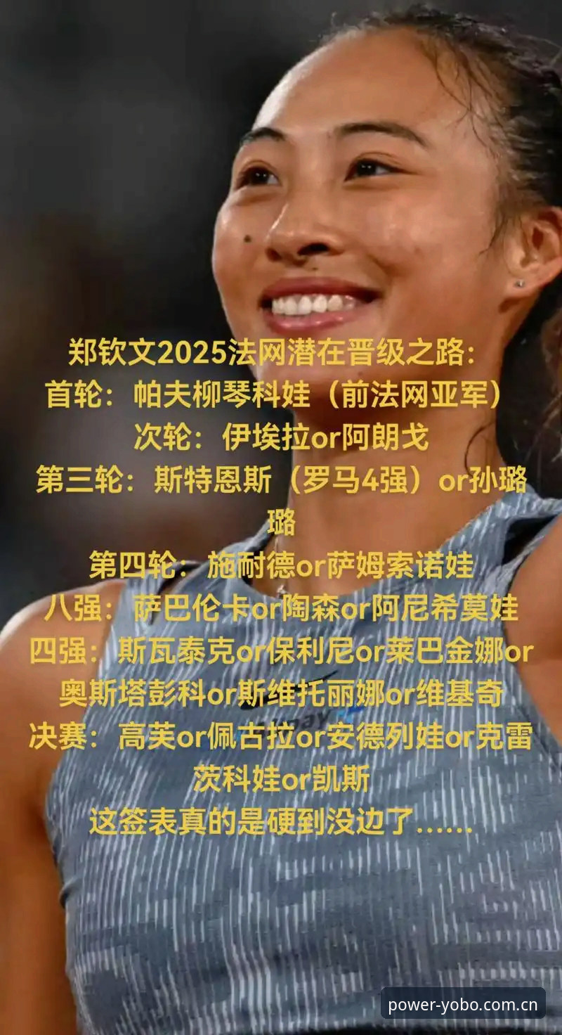 YOBOSPORTS数据统计 2026法网女签深度评测:郑钦文保分危机与yobo体育平台观赛体验全面分析